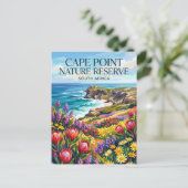 Cape Point Nature Reserve South Africa ポストカード (スタンド正面)