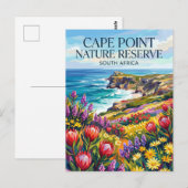 Cape Point Nature Reserve South Africa ポストカード (正面/裏面)