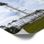 Cape San Blas（フロリダ州）、Light house（フロリダ州） ポスター (角)
