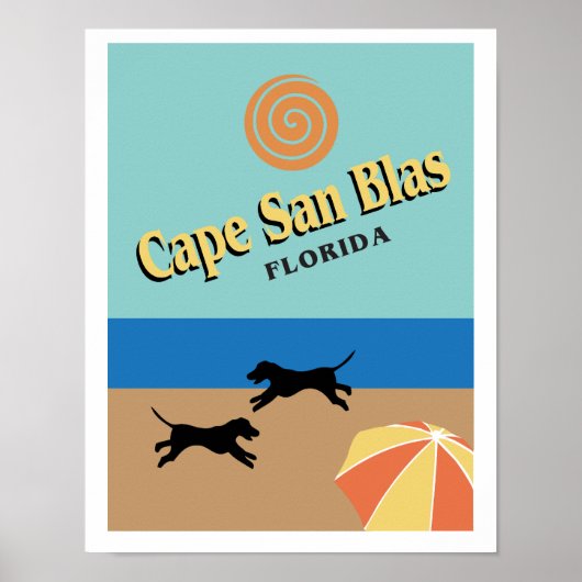 Cape San Blas Floridaポスター ポスター (正面)