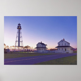 Cape San Blas Light house, Port St. Joe, Florida ポスター