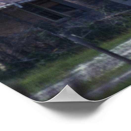 Cape San Blas Lighthouse ポスター (角)