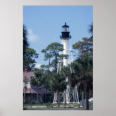 Cape San Blas Lighthouse ポスター (正面)