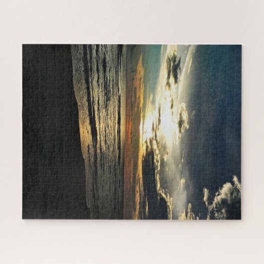 Cape San Blas Sunset Florida ジグソーパズル (横)