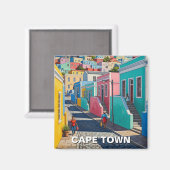 Cape Town Bo-kaap  South Africa マグネット (正面/裏面)