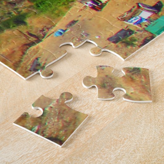 cape town colors ジグソーパズル (側面)