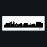 Cape Town Skyline (South Africa) ポスター<br><div class="desc">Beautiful skyline Cape Town city in South Africa</div>