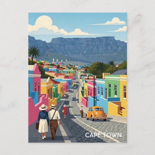 Cape Town South Africa ポストカード (正面)