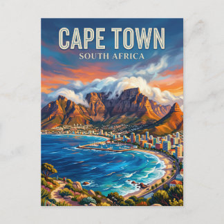 Cape Town South Africa ポストカード