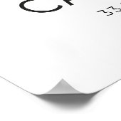 Cape Town Travel Poster - Watercolor Hillside and ポスター (角)