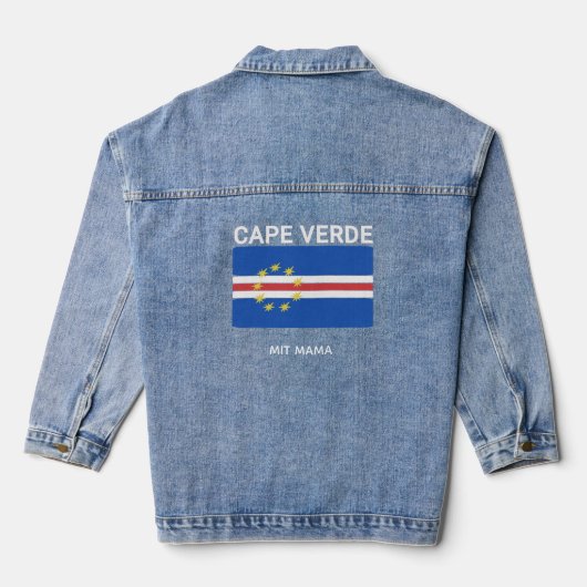 Cape verde デニムジャケット (裏面)