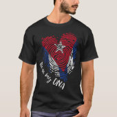 Cape Verde It_S In My DNA Cape Verdean Roots Flag Tシャツ (正面)