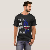 Cape Verde It_S In My DNA Cape Verdean Roots Flag Tシャツ (正面フル)