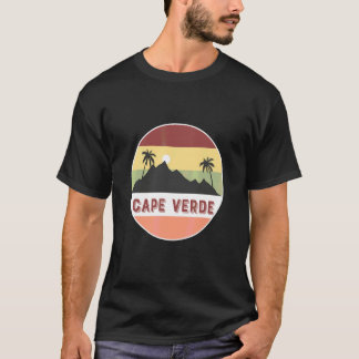 Cape Verde Mountain And Palms Tシャツ