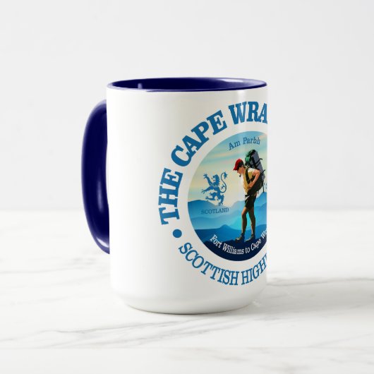 Cape Wrath Trail(C) マグカップ (正面左)