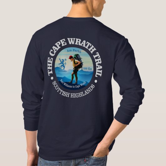 Cape Wrath Trail(C) Tシャツ (裏面)