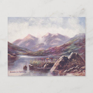 Capel CyrigのWales, Snowdon ポストカード
