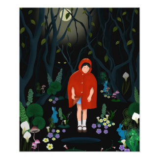 Caperucita roja フォトプリント