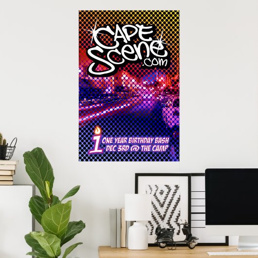 CapeScene.com ポスター (ホームオフィス)