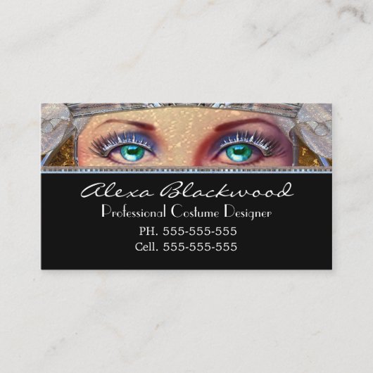 Capetはユニークなプロフェッショナルを注目します 名刺 (正面)