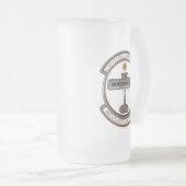 CAPFAビールマグ フロストグラスビールジョッキ (正面右)