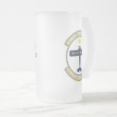 CAPFAビールマグ フロストグラスビールジョッキ (正面右)