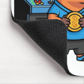 Capibara Arcade Gamer Mousepad マウスパッド (コーナー)