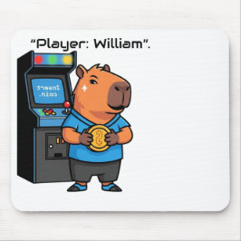 Capibara Arcade Gamer Mousepad マウスパッド
