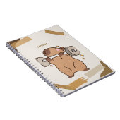  "Capibara Dreams: Libreta Única" ノートブック (右側)