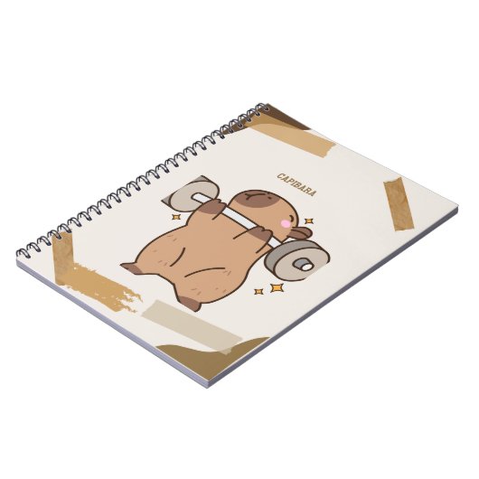  "Capibara Dreams: Libreta Única" ノートブック (左側)