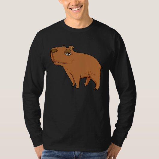 Capibara Water Pig Tシャツ (正面)