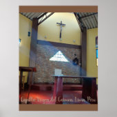 Capilla Virgen del Carmen, Comas, Lima, Perú ポスター (正面)