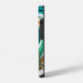 Capinha de Celular Camaleão: Estilo e Proteção iPhoneケース (左側面)