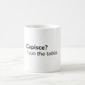 Capisce? 私が仕切ってます – コーヒーマグ コーヒーマグカップ (中央)