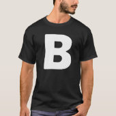 Capital Letter B Matching Group Letters Alphabet C Tシャツ (正面)