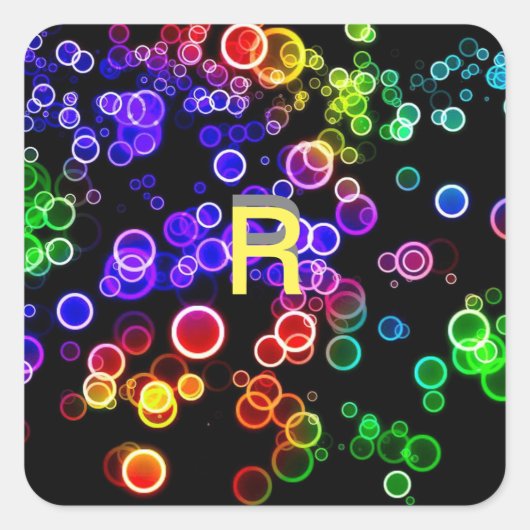 Capital Rステッカー スクエアシール (正面)