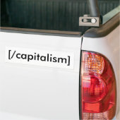 [/capitalism] バンパーステッカー (トラック上)