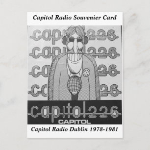 Capitol Radio Dublin Irelandお土産 ポストカード