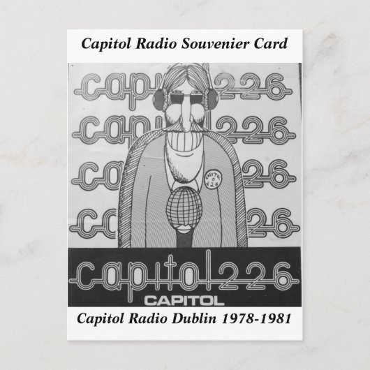 Capitol Radio Dublin Irelandお土産 ポストカード (正面)