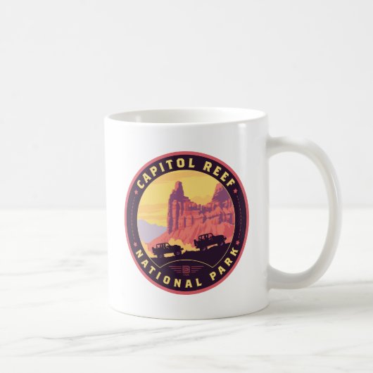Capitol Reef National Park コーヒーマグカップ (右)