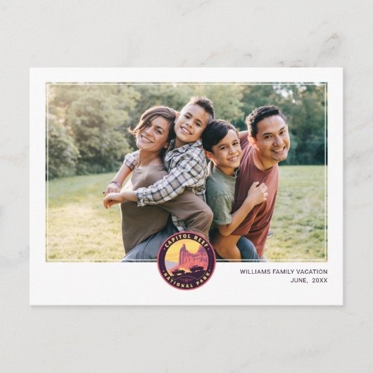 Capitol Reef National Park ポストカード (正面)