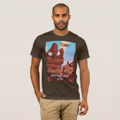 Capitol Reef National park Utah旅行ポスター。 Tシャツ (正面フル)