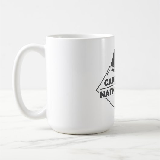 Capitol Reef - Utah コーヒーマグカップ (左)