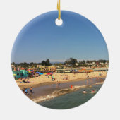 Capitolaのカリフォルニアのクリスマスのオーナメント セラミックオーナメント (裏面)