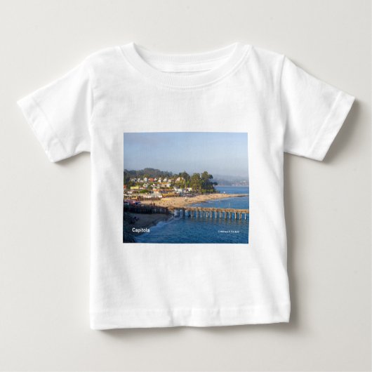 Capitolaカリフォルニアプロダクト ベビーTシャツ (正面)
