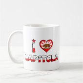 Capitola、カリフォルニア コーヒーマグカップ (左)