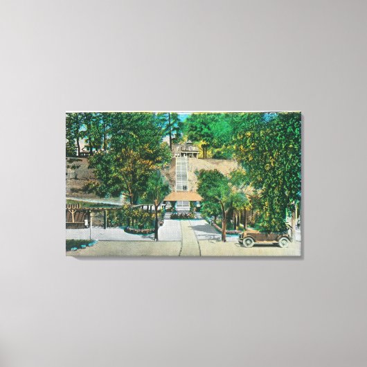 Capitola StepsCapitola（カリフォルニア州） キャンバスプリント (正面)