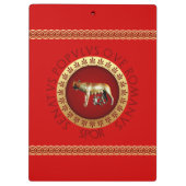 Capitolineのオオカミ クリップボード (裏面)