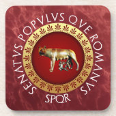 Capitolineのオオカミ コースター (正面)