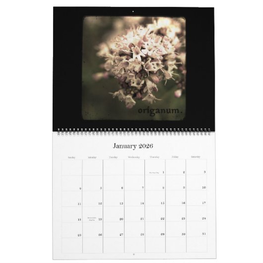 Capitulare de Villis 2009のカレンダー カレンダー (1月 2026)